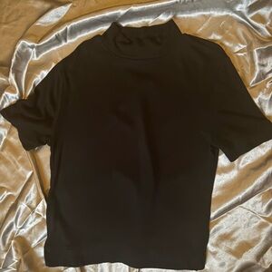 Babaton Classic Black Short Sleeve Top